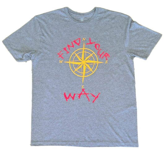 Camiseta de manga curta Find Your Way 