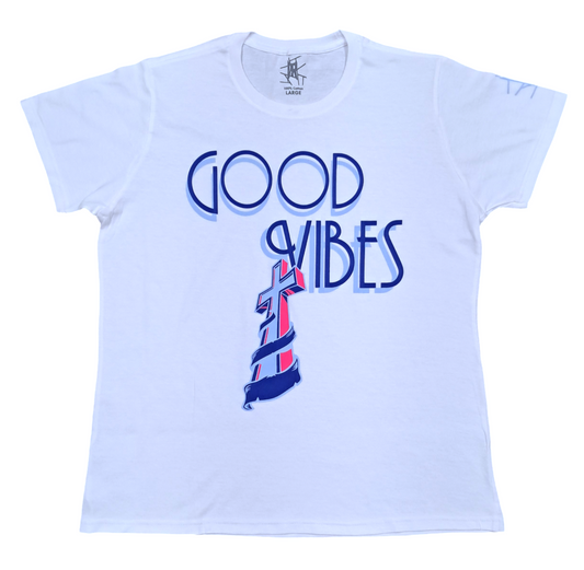 Camiseta de manga curta Good Vibes