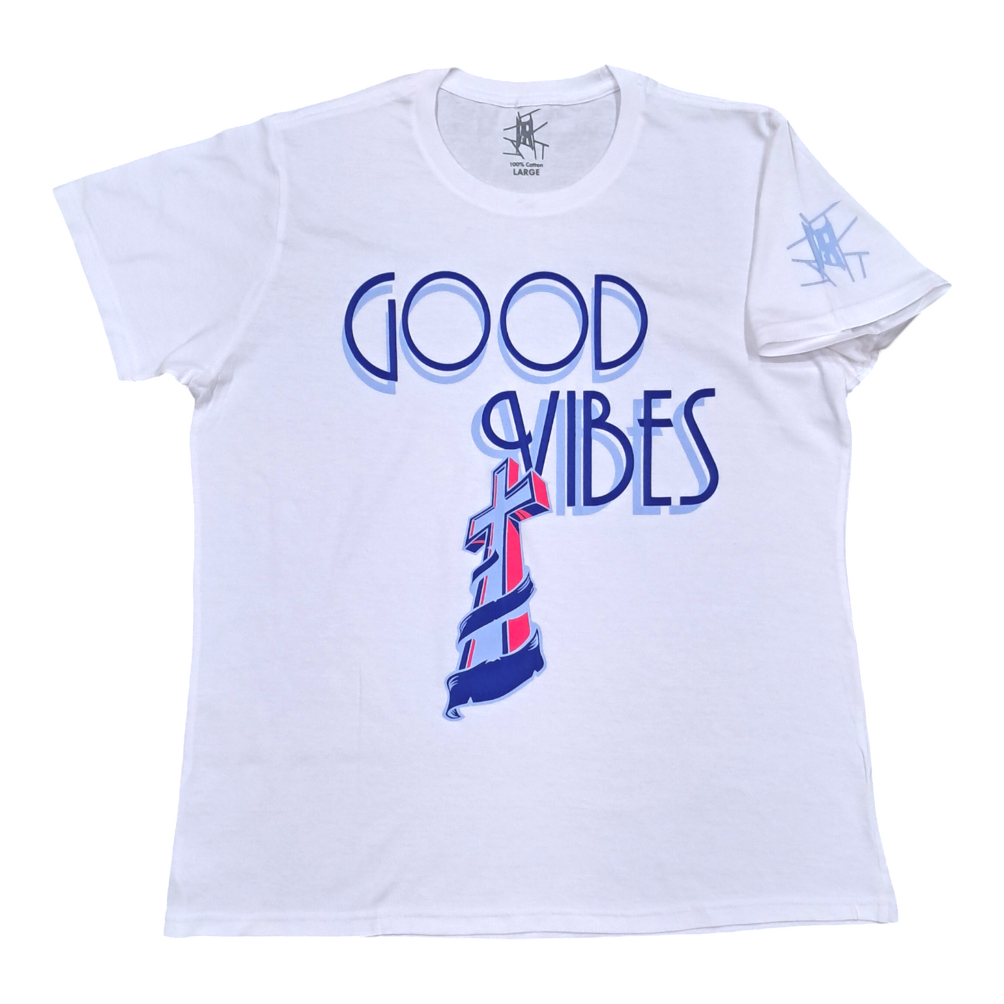 Camiseta de manga curta Good Vibes