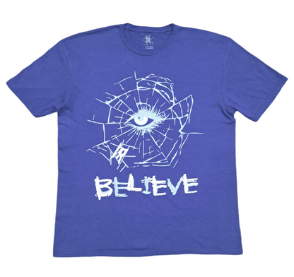 Camiseta unissex de manga curta Eye Believe