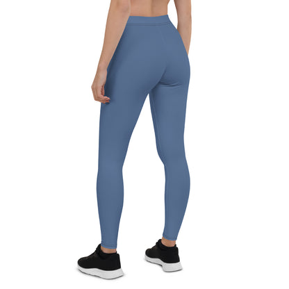 IR Low Waist Leggings- Blue Kashmir