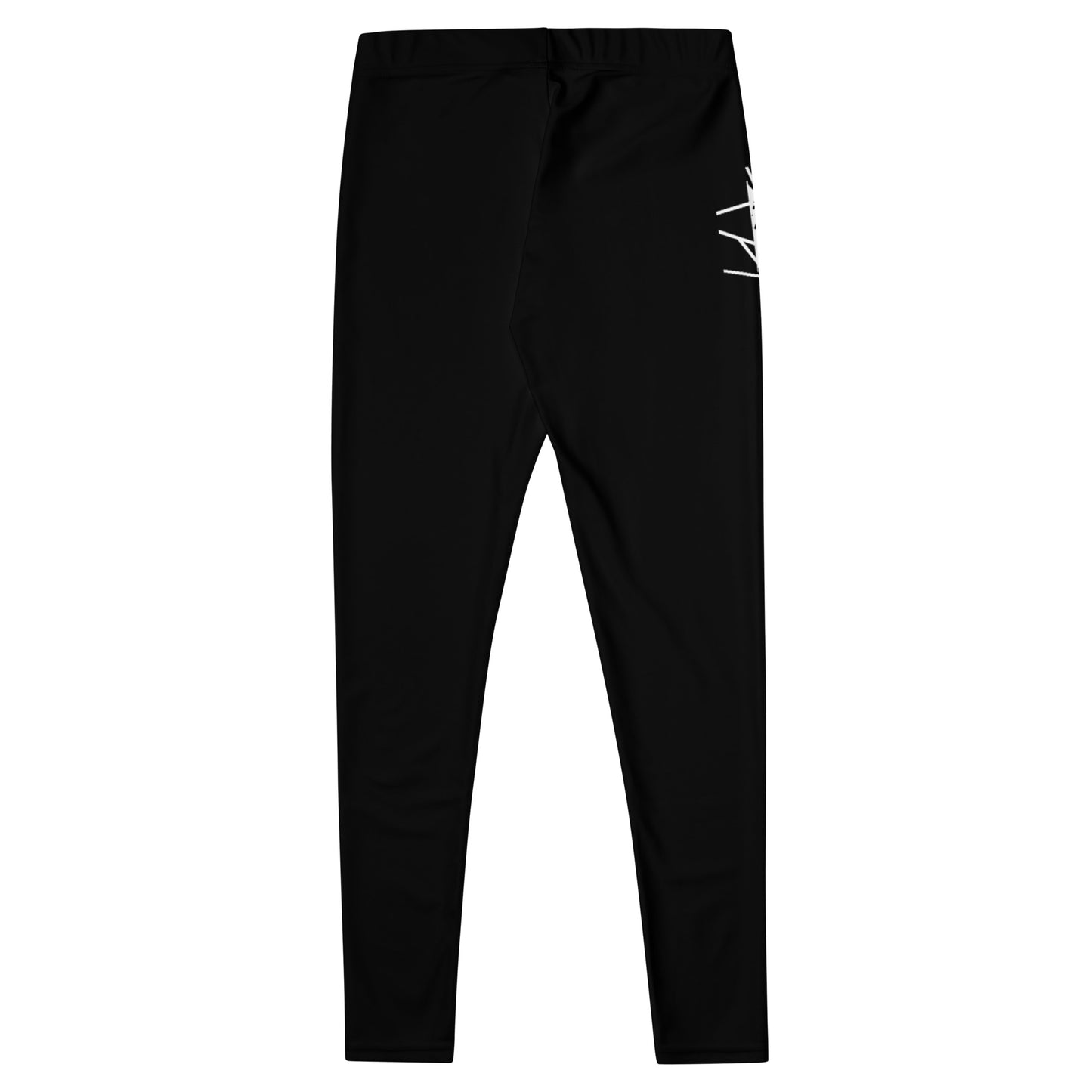 Leggings IR de talle bajo Negro con logo lateral (POD)