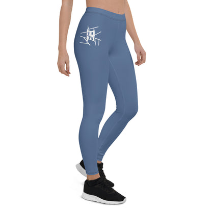 Leggings IR de cintura baja - Cachemira azul (POD)