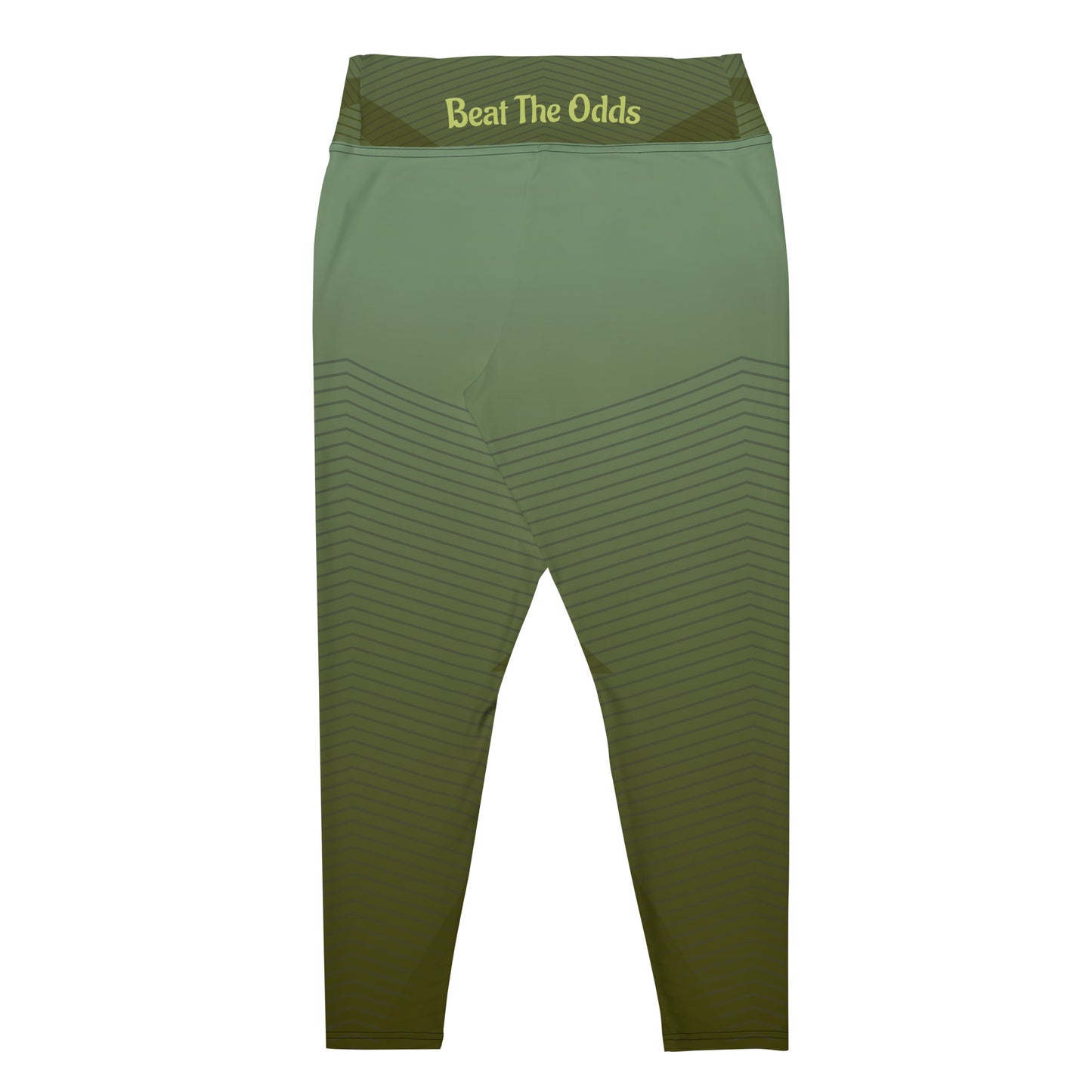 IR Plus Size Verde geométrico com logotipo pequeno / I Matter - Beat the odds (POD)