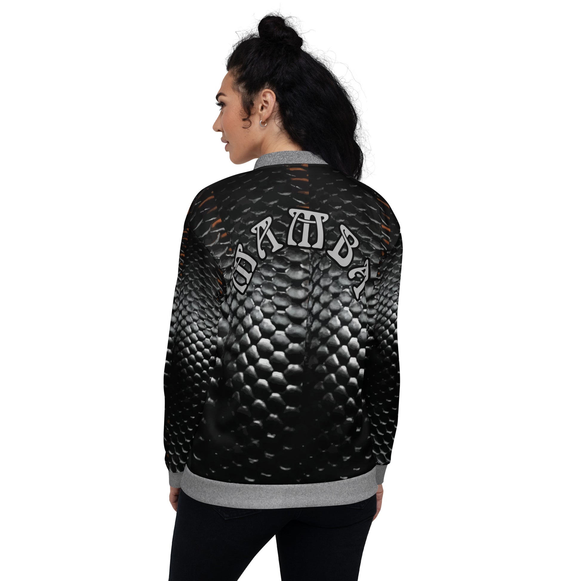 IR Unisex Bomber Jacket- MAMBA (POD) - Imperfect Reflectionz