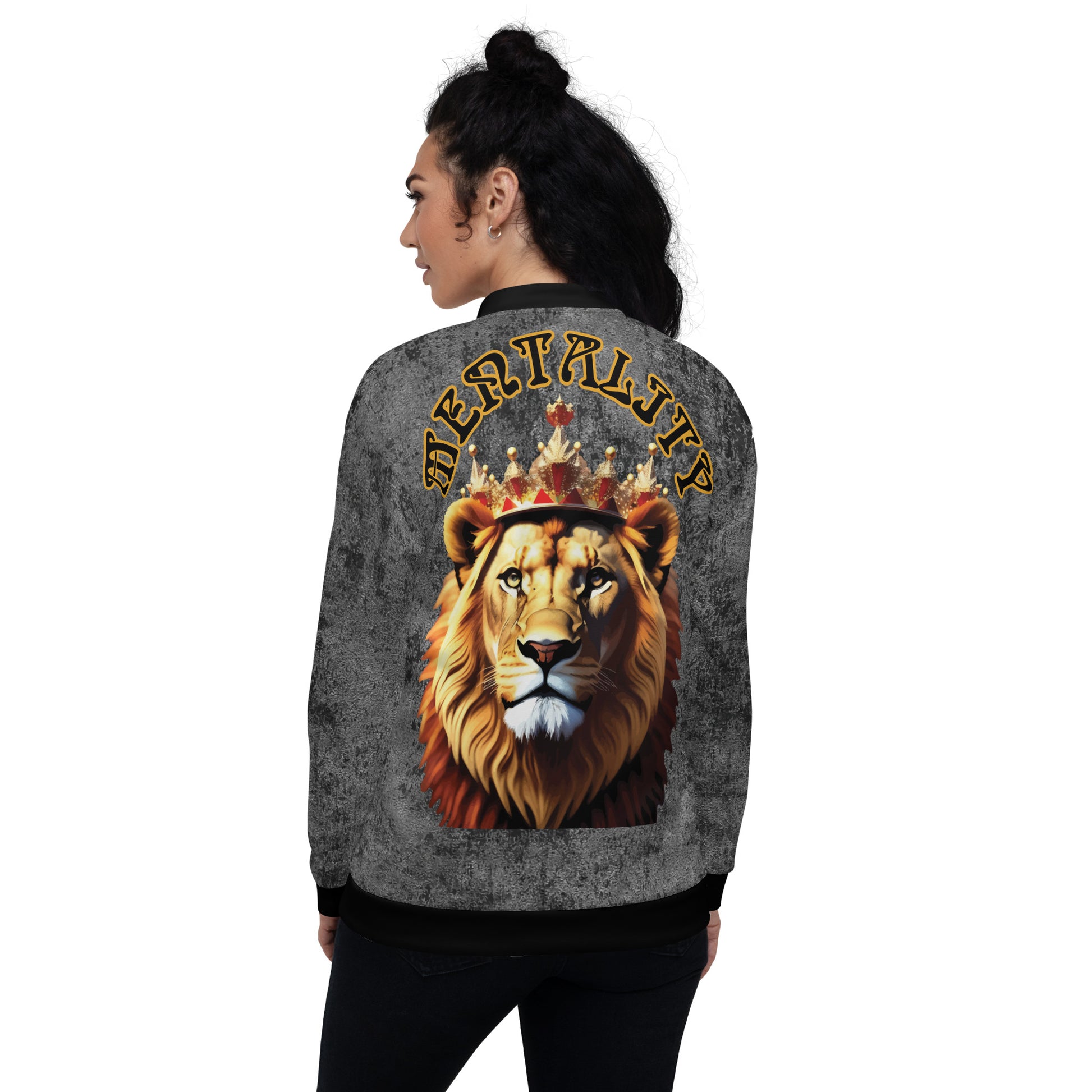 IR Unisex Bomber Jacket - King Mentality (POD) - Imperfect Reflectionz