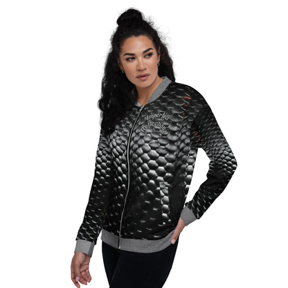 IR Unisex Bomber Jacket- MAMBA (POD) - Imperfect Reflectionz