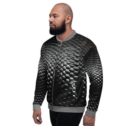 IR Unisex Bomber Jacket- MAMBA (POD) - Imperfect Reflectionz