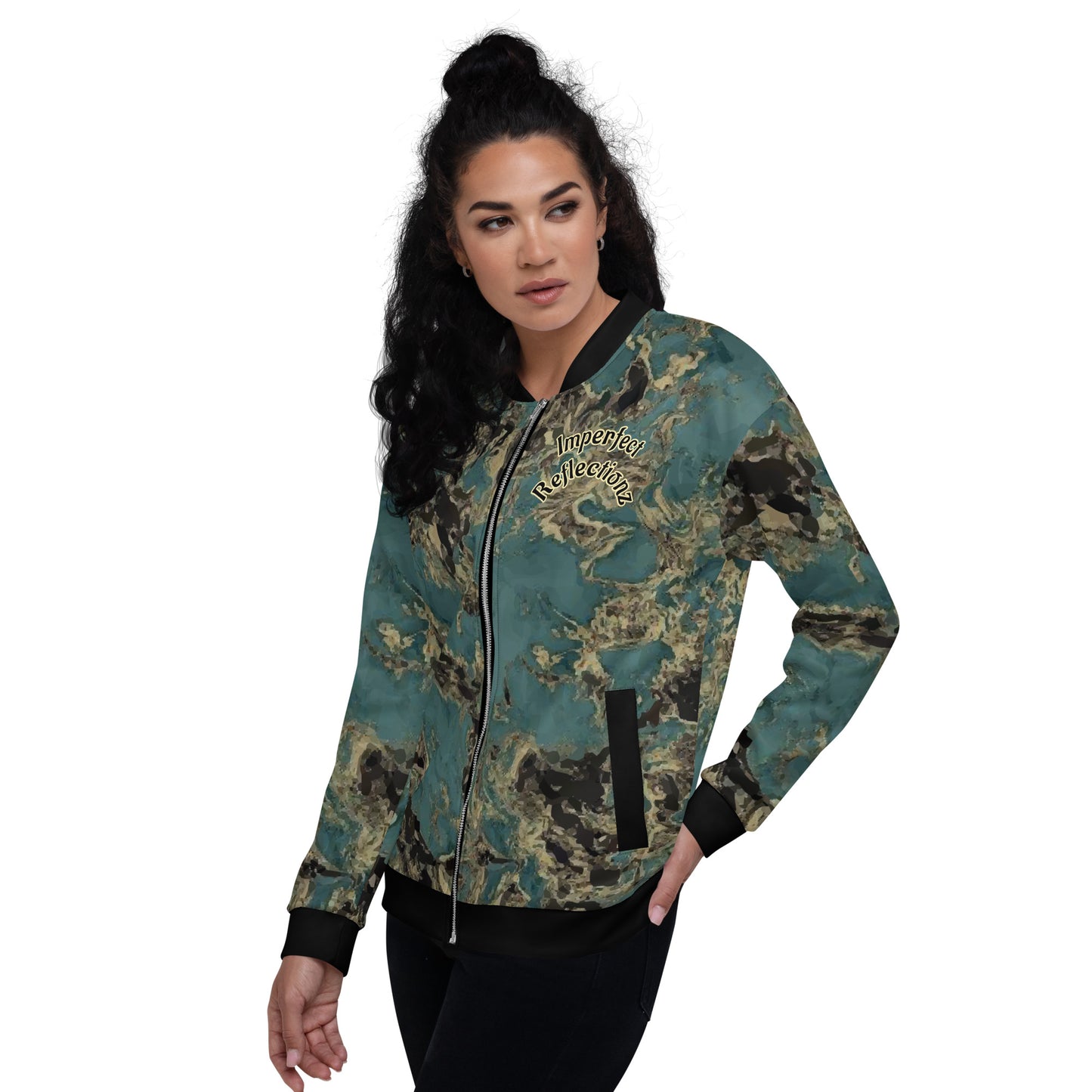 IR Unisex Bomber Jacket - Royality (POD) - Imperfect Reflectionz