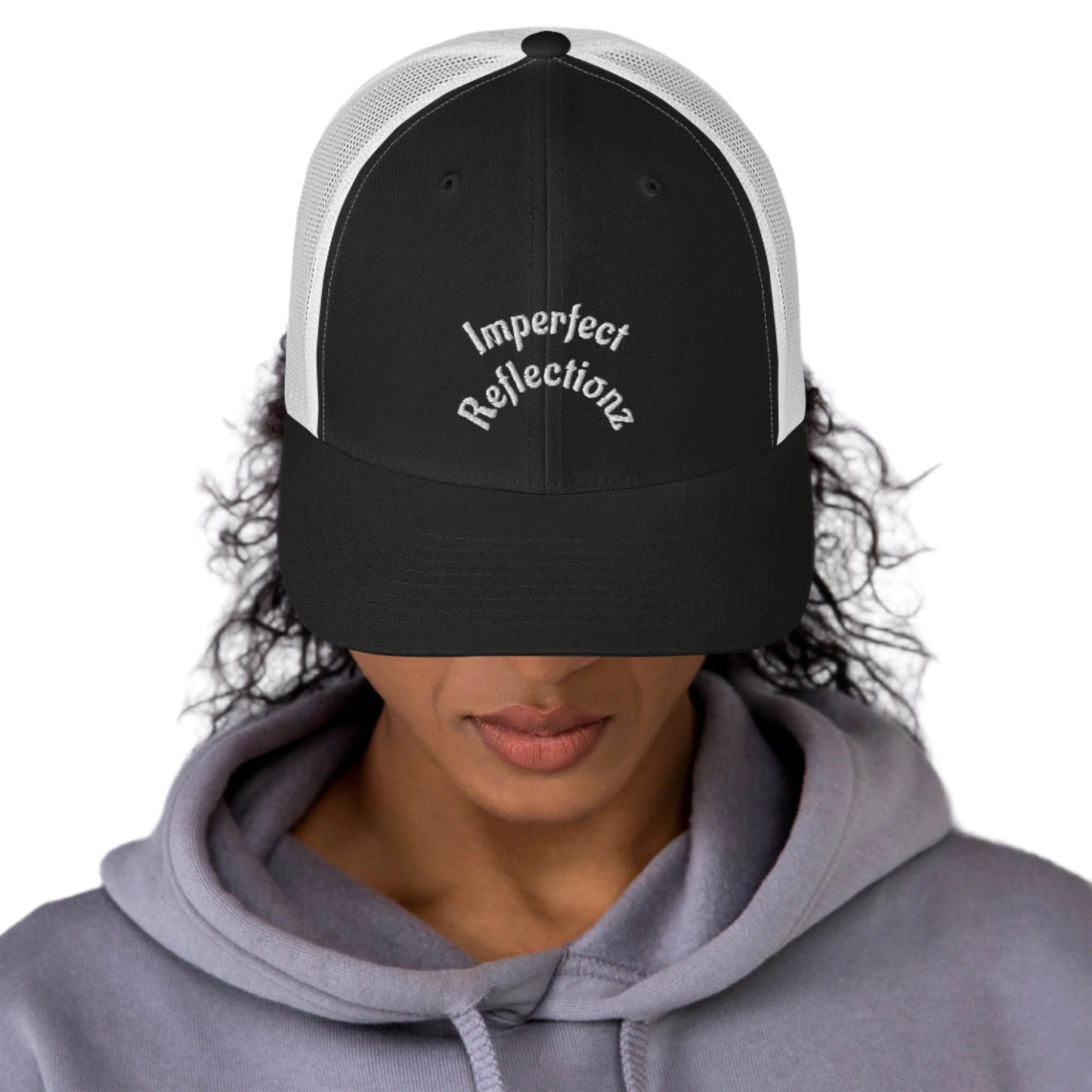 Imperfect Reflectionz Retro Trucker Cap (POD) - Imperfect Reflectionz