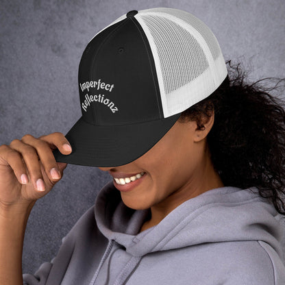 Imperfect Reflectionz Retro Trucker Cap (POD) - Imperfect Reflectionz