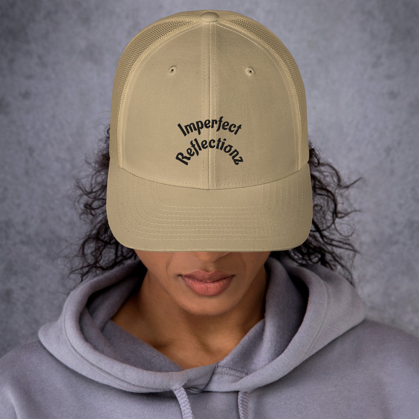 Imperfect Reflectionz Retro Trucker Cap (POD) - Imperfect Reflectionz