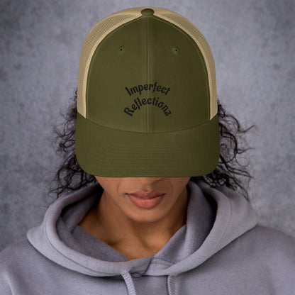 Imperfect Reflectionz Retro Trucker Cap (POD) - Imperfect Reflectionz