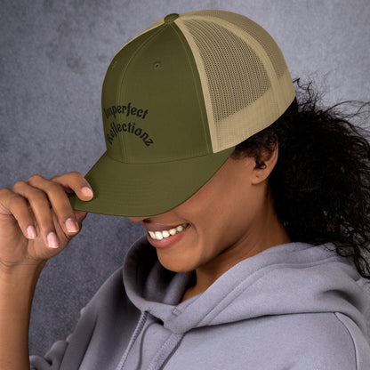 Imperfect Reflectionz Retro Trucker Cap (POD) - Imperfect Reflectionz