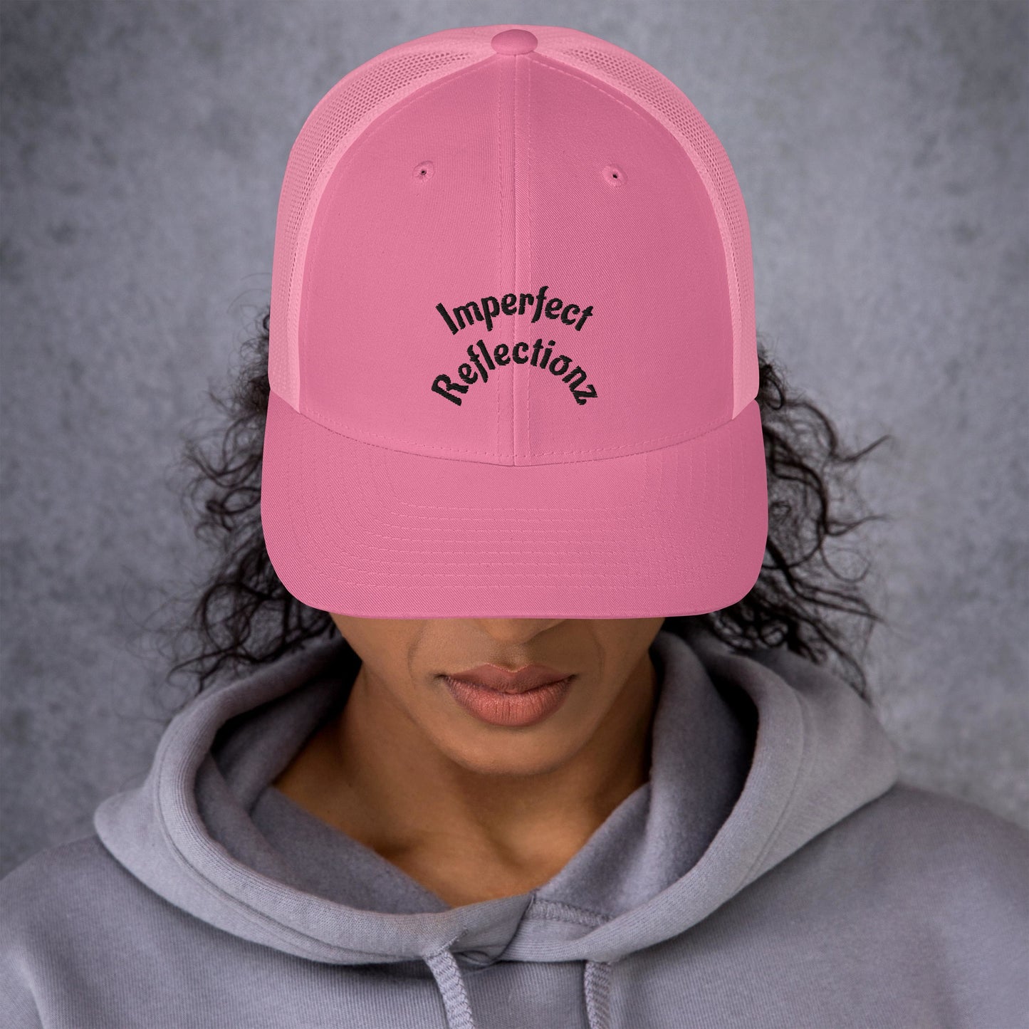 Imperfect Reflectionz Retro Trucker Cap (POD) - Imperfect Reflectionz