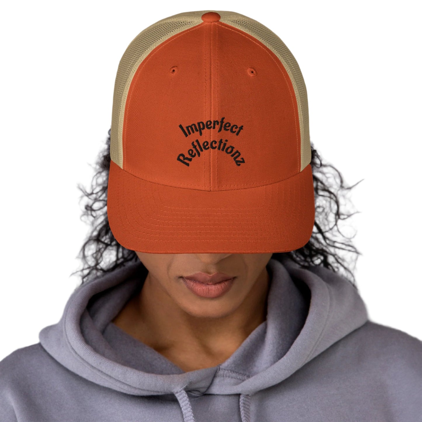 Imperfect Reflectionz Retro Trucker Cap (POD) - Imperfect Reflectionz