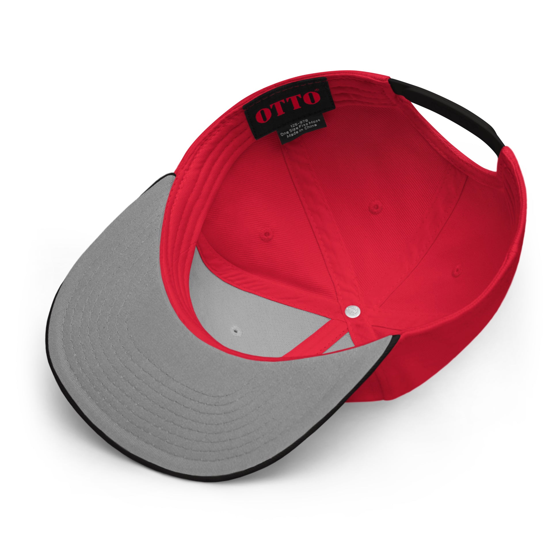 IR Snapback Hat Red/Black (POD) - Imperfect Reflectionz