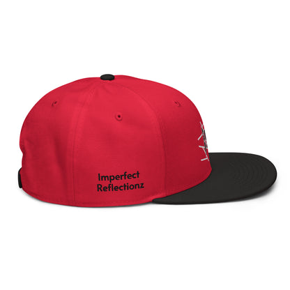 IR Snapback Hat Red/Black (POD) - Imperfect Reflectionz