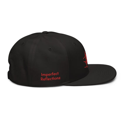 IR Snapback Hat Black (POD) - Imperfect Reflectionz