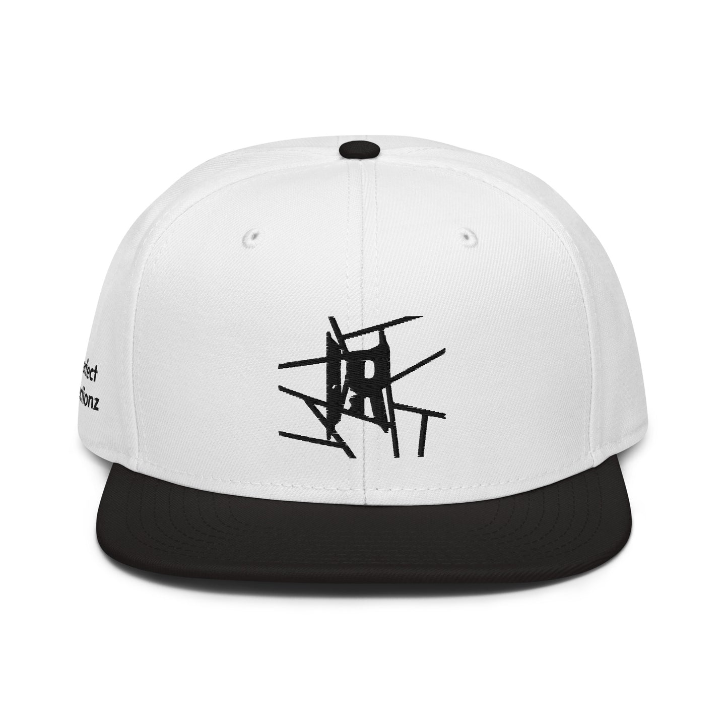 IR Snapback Hat White/Black (POD) - Imperfect Reflectionz