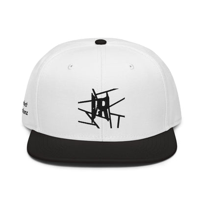 IR Snapback Hat White/Black (POD) - Imperfect Reflectionz