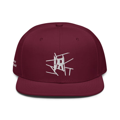 IR Snapback Hat with white logo (POD) - Imperfect Reflectionz