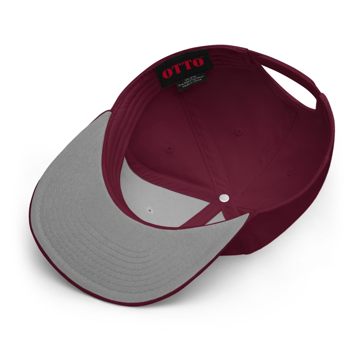 IR Snapback Hat with white logo (POD) - Imperfect Reflectionz