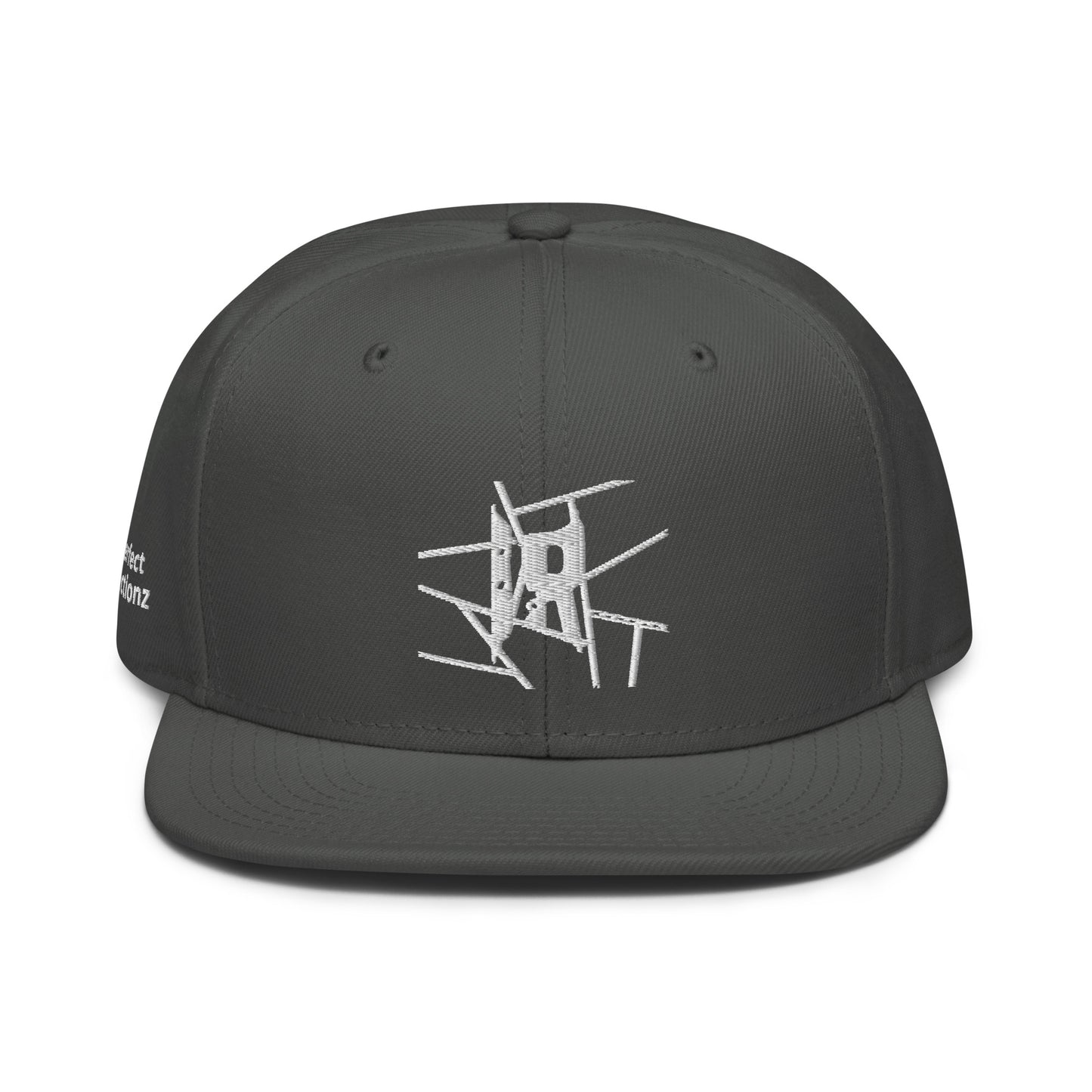 IR Snapback Hat with white logo (POD) - Imperfect Reflectionz