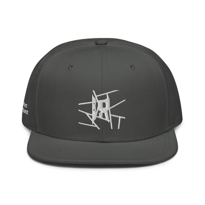 IR Snapback Hat with white logo (POD) - Imperfect Reflectionz