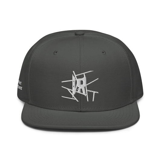 IR Snapback Hat with white logo (POD) - Imperfect Reflectionz