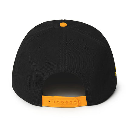 IR Snapback Hat Black/Gold (POD) - Imperfect Reflectionz