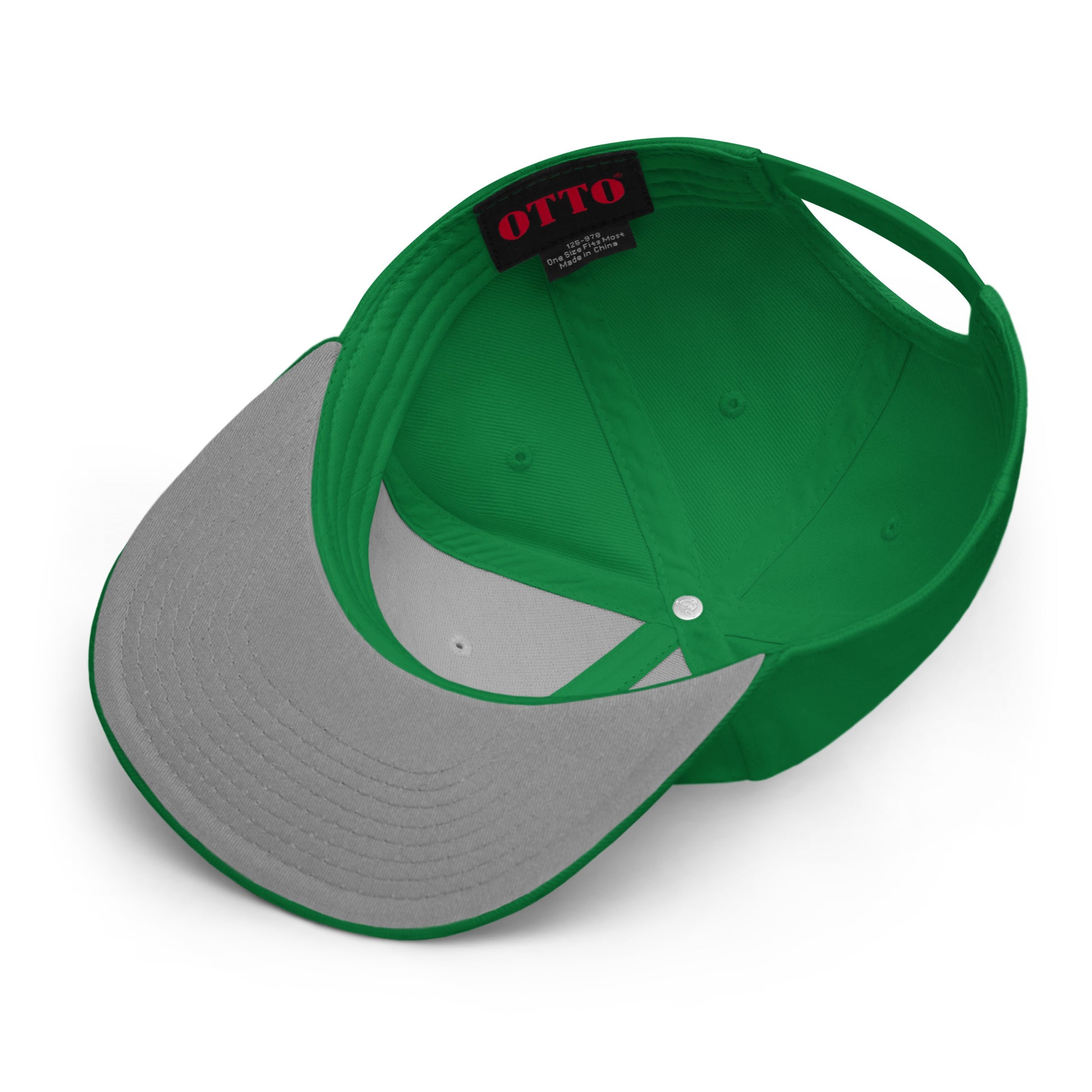 IR Snapback Hat with silver/white logo (POD) - Imperfect Reflectionz