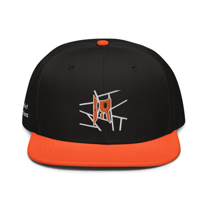 IR Snapback Hat Black/Orange (POD) - Imperfect Reflectionz