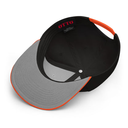 IR Snapback Hat Black/Orange (POD) - Imperfect Reflectionz