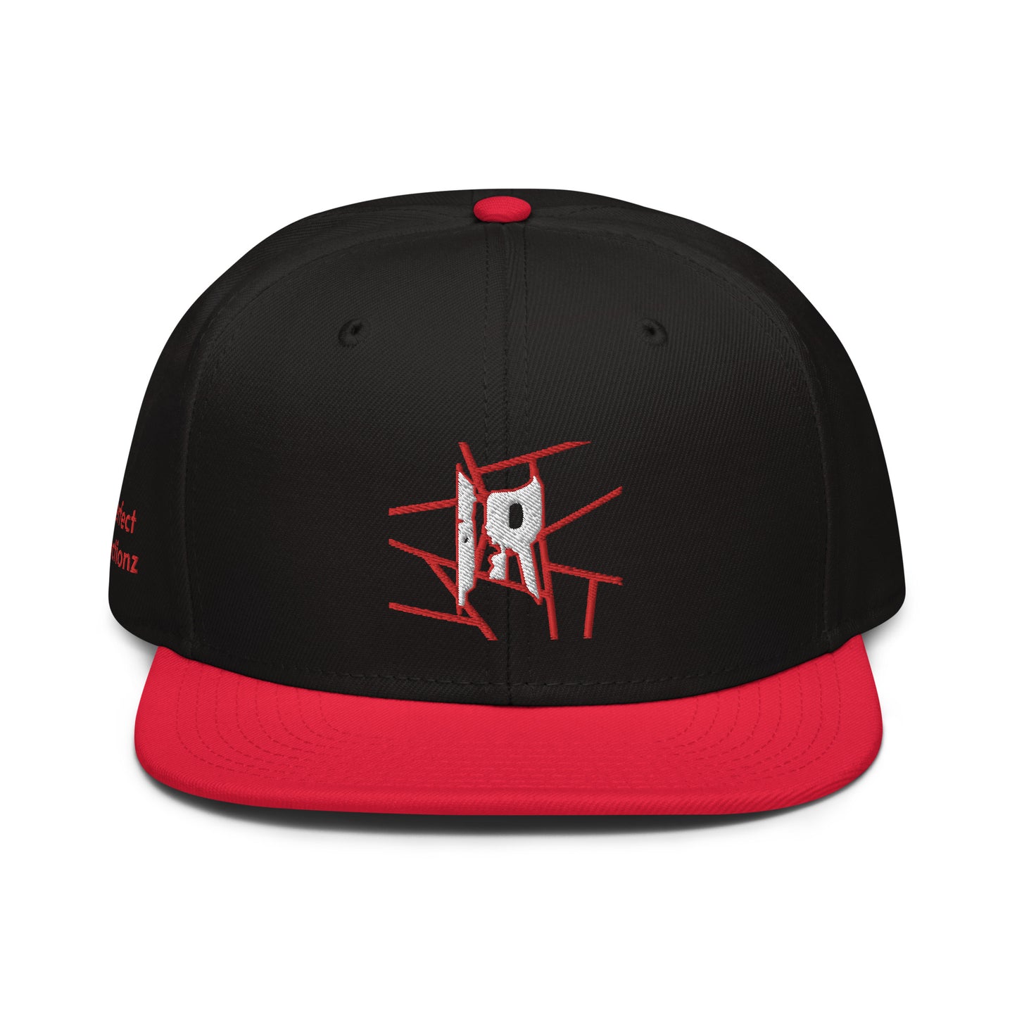 IR Snapback Hat Black/Red (POD) - Imperfect Reflectionz