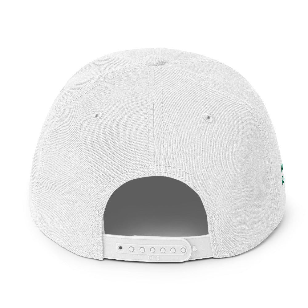 IR Snapback Hat White (POD) - Imperfect Reflectionz