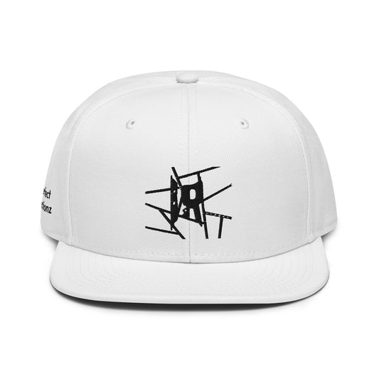 IR Snapback Hat with black logo (POD) - Imperfect Reflectionz