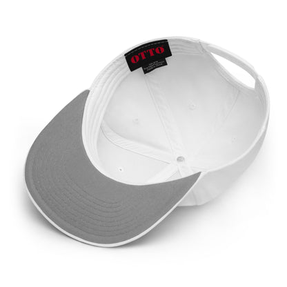 IR Snapback Hat with black logo (POD) - Imperfect Reflectionz