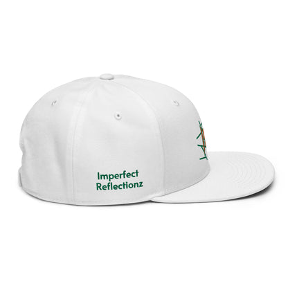 IR Snapback Hat White (POD) - Imperfect Reflectionz