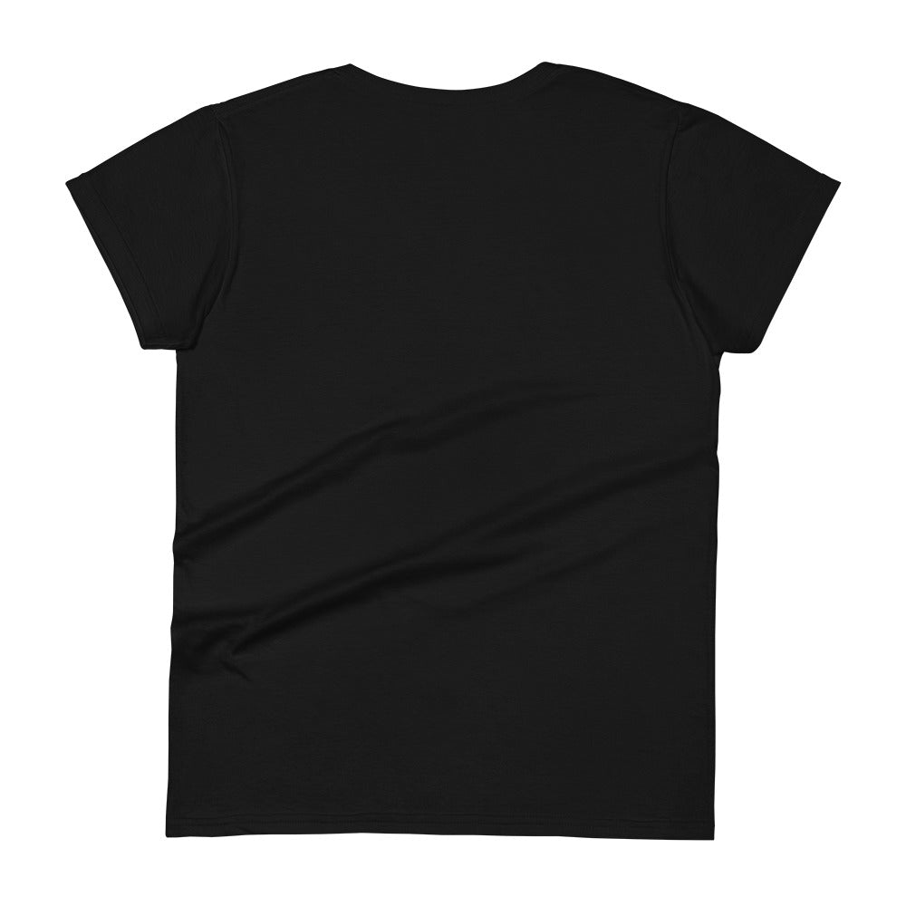 In Jesus Names Women's Premium Black Tee