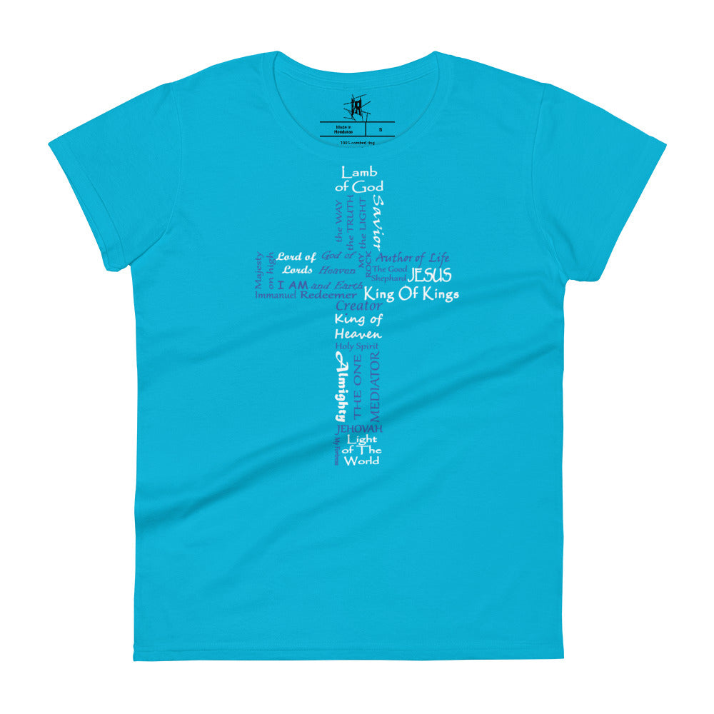 In Jesus Names Women's Premium Tee