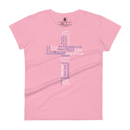 In Jesus Names Women's Premium Tee