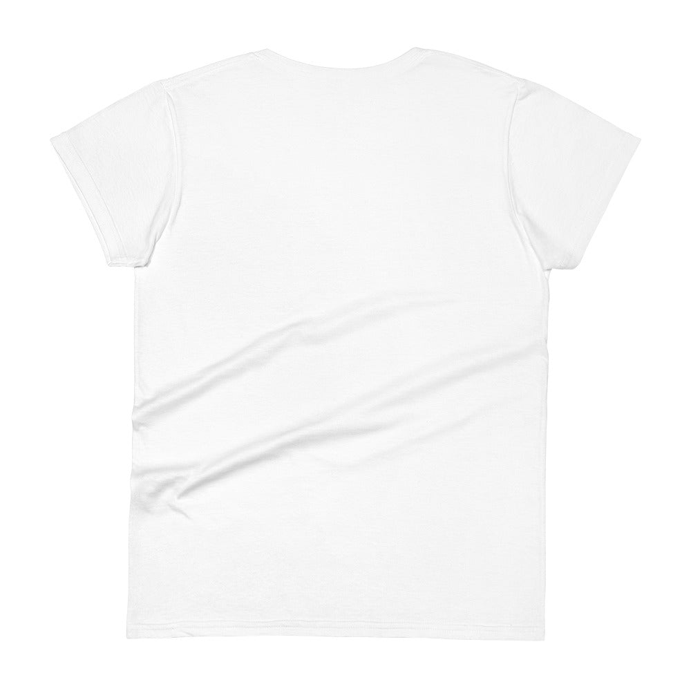 In Jesus Names Women's Premium White Tee